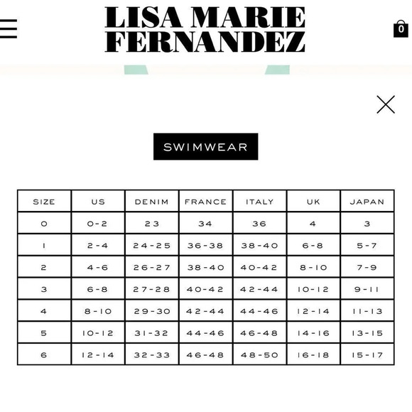 Lisa Marie Fernandez NWT SWIMSUIT the dree louise maillot seafoam crepe size xs - Picture 9 of 10